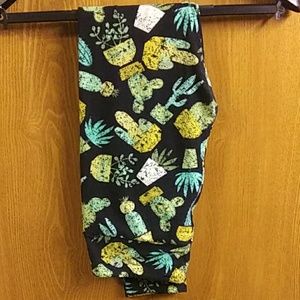 LulaRoe Cactus OS Leggings